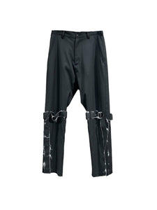Sulvam - Classic Bondage Pants - AW25 - BLACK